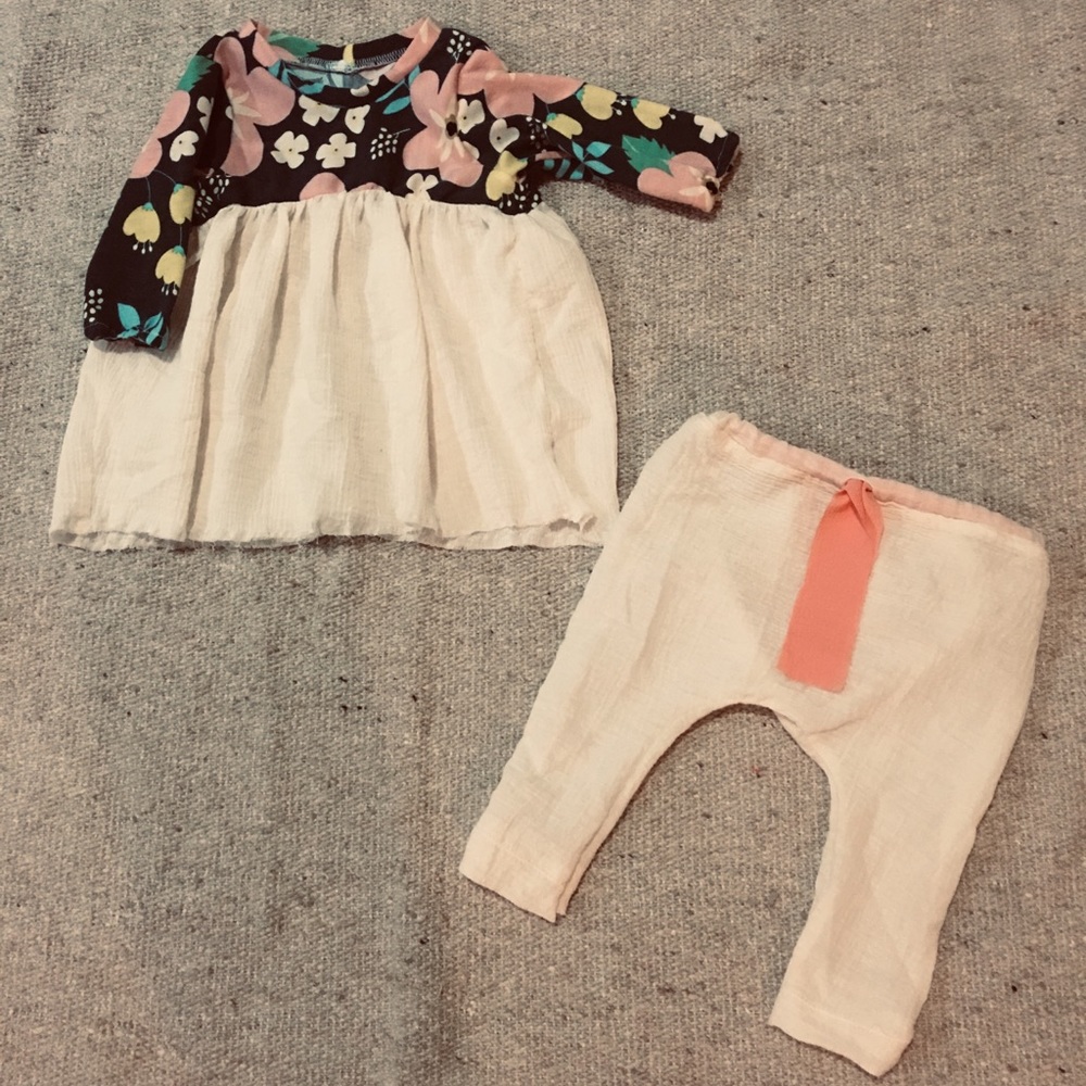 3-6 month handmade outfit